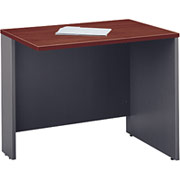 Bush Westfield Collection 36" Return Bridge, Hansen Cherry/Graphite Gray