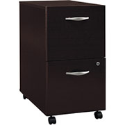 Bush Westfield Fully Assembled 2-Drawer File, Mocha Cherry