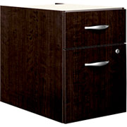 Bush Westfield Fully Assembled 3/4 Pedestal File, Mocha Cherry