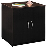 Bush Westfield Fully Assembled 30" Storage Cabinet, Mocha Cherry