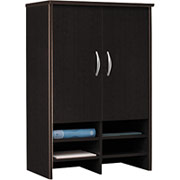 Bush Westfield Fully Assembled 30" Storage Hutch, Mocha Cherry