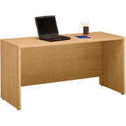 Bush Westfield Fully Assembled 60" Credenza, Light Oak