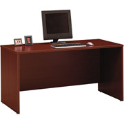 Bush Westfield Fully Assembled 60" Credenza, Mahogany