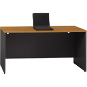 Bush Westfield Fully Assembled 60" Credenza, Natural Cherry/Graphite Gray