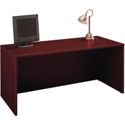 Bush Westfield Fully Assembled 66" Manager's Desk, Mahogany