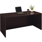 Bush Westfield Fully Assembled 66" Manager's Desk, Mocha Cherry