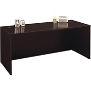 Bush Westfield Fully Assembled 71" Managers Desk, Mocha Cherry