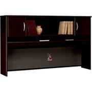 Bush Westfield Fully Assembled 72" 2 Door Hutch, Mocha Cherry
