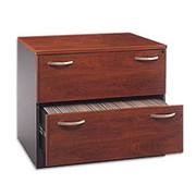 Bush Westfield Fully Assembled Lateral File, Hansen Cherry/Graphite Gray