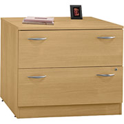 Bush Westfield Fully Assembled Lateral File, Light Oak