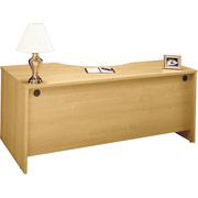 Bush Westfield Fully Assembled Right Corner Module, Light Oak