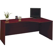 Bush Westfield Fully Assembled Right Corner Module, Mahogany