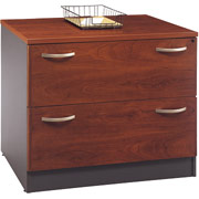 Bush Westfield Lateral File, Hansen Cherry/Graphite Gray