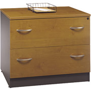 Bush Westfield Lateral File, Natural Cherry/Graphite Gray