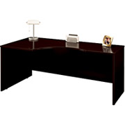 Bush Westfield Left Corner Module, Mocha Cherry