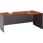 Bush Westfield Right Corner Module, Auburn Maple/Graphite Gray