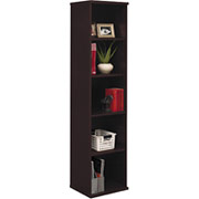 Bush Westfield Space-Saver Bookcase, Mocha Cherry