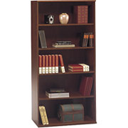 Bush Westfield Standard Bookcase, Hansen Cherry