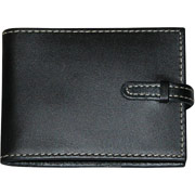 Buxton Madison Post-it Holder, Black