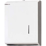 C-Fold/Multifold Paper Towel Dispenser, White Enamel