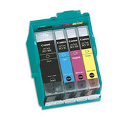 Canon BC-33e Black/Color Ink Cartridges, 4/Pack