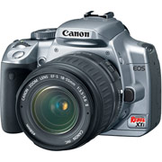 Canon Rebel XTi Digital SLR Camera, Silver