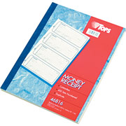 Carbonless Money & Receipt Books, 2-3/4" x 7-1/4", 2 Part