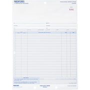 Carbonless Purchase Orders, Speedisets, 8-1/2" x 11", 3 Part