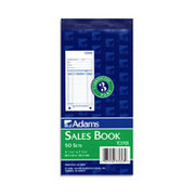 Carbonless Sales Order Form Book, 3-11/32" x 7-7/16", 3 Part