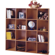 Carina Wooden Cube Storage System, Birch