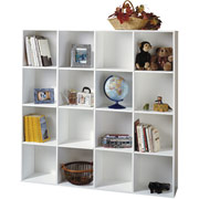 Carina Wooden Cube Storage System, White