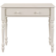 Carolina Cottage Computer Desk, Antique Ivory