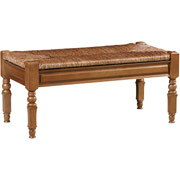 Carolina Cottage Large Devonshire Bench, Walnut