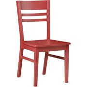 Carolina Cottage Sausalito Chair, Red