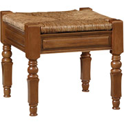 Carolina Cottage Small Devonshire Bench, Walnut