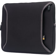 Case Logic Laptop Sleeve with Power Pocket, Black