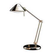 Catalina Brushed Steel Halogen Lamp