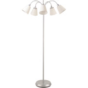 Catalina Incandescent 5 Head Gooseneck Floor Lamp