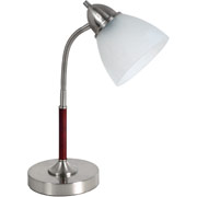 Catalina Wood Post Desk Lamp