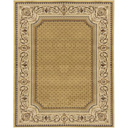Chateau d'Este Collection, 8' x 11' Rug, Gold/ Beige