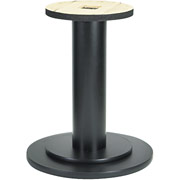 Chromcraft Single Column Black Base for Round Conference Table Tops