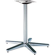 Chromcraft Standard Chrome Five-Prong Base for Round Table Tops
