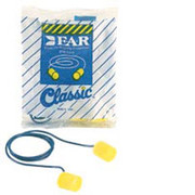 Classic Ear Plugs with Safety Cord, 200/Box
