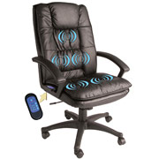 Comfort "Massage Master " 5-Motor Executive Leather Chair