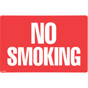 Cosco No Smoking/No Fumar 8" x 12"