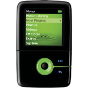 Creative ZEN V Plus 2GB MP3 Player, Black/Green