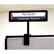 Cubicle and Workspace Sign, 10.5"x3.5"