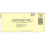 Custom Business Reply Envelopes # 6 3/4, with Postal Permit