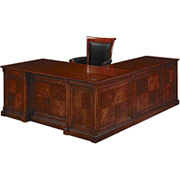 DMI Keeneland Right Executive L-Desk