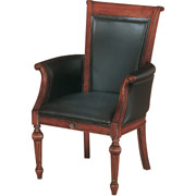 DMI Rue de Lyon Guest Chair, Brown